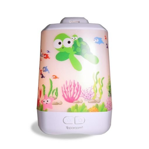 Sparoom kids ocean mist diffuser with white light