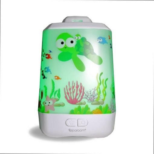 Kid Safe Ocean Mist diffuser with green light