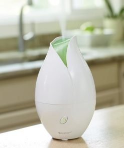 Sparoom-TulipMist-Essential-Oil-Diffuser-with-Oil-on-Kichten-Counter