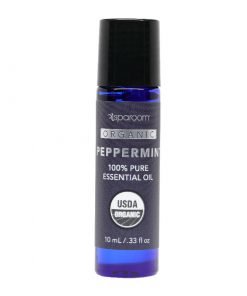 Sparoom Peppermint Organic Essential Oil in Bottle