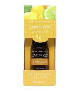 Sparoom Lemon Zest Essential Oil in Box