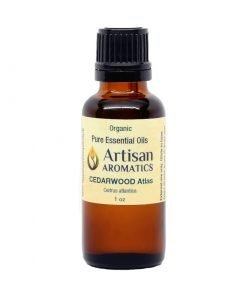 Cedarwood Atlas Essential Oil 30 ml bottle by Artisan Aromatics