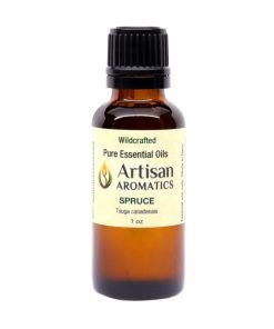 spruce wildcrafted essential oil 30 ml bottle