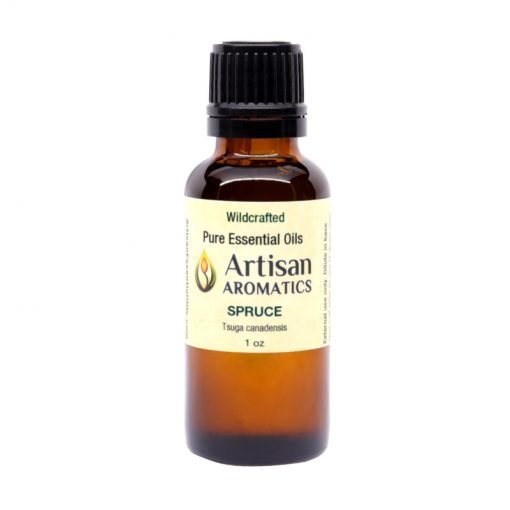 spruce wildcrafted essential oil 30 ml bottle