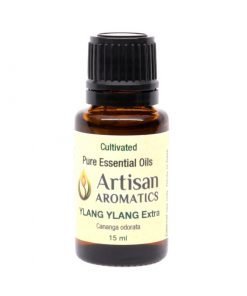Ylang Ylang Extra essential oil 15-ml bottle by artisan aromatics