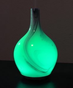 spamister marble diffuser by greenair with green light