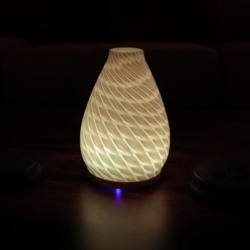 Lux Kanalu diffuser with yellow light by Nature's Remedy