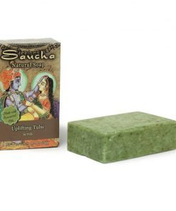 Tulsi soap bar 3.5 ounce naturally uplifting box and bar