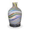 Aromar Glass Abstract Decanter Diffuser with no light on a white background