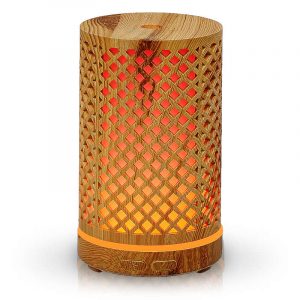 Aromar Tranquil Wood Diffuser on white background