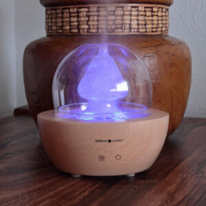 Serene Living Fountain Glass ultrasonic diffuser
