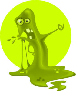 Slime monster - toxic chemicals