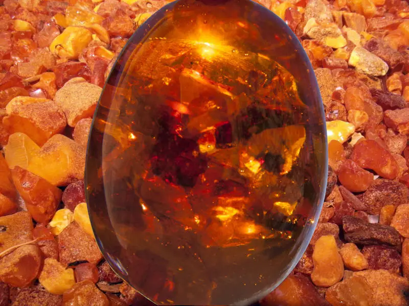Magical properties of amber