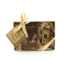 Cocoa soap gift set with cocoa soap bar and prema oil