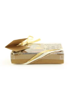 Refreshing Vetiver soap gift set with tilak oil - side view