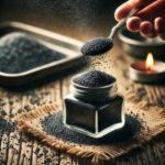 Black sesame seed Ash