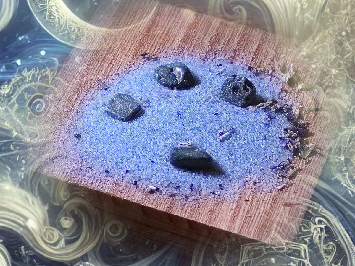 Magical properties of blue salt