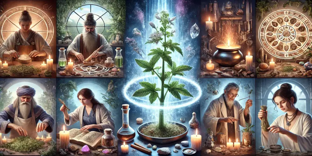 Chicory Root being used today by different occult groups including a Wiccan practitioner, a spiritual healer, and a Hoodoo rootworker.