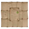 Allspice grimoire and book of shadows pages with parchment