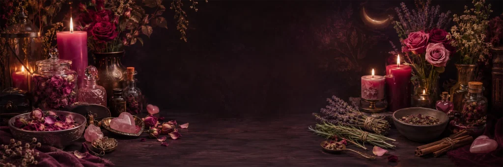 Herbs In Love Spells & Rituals 24
